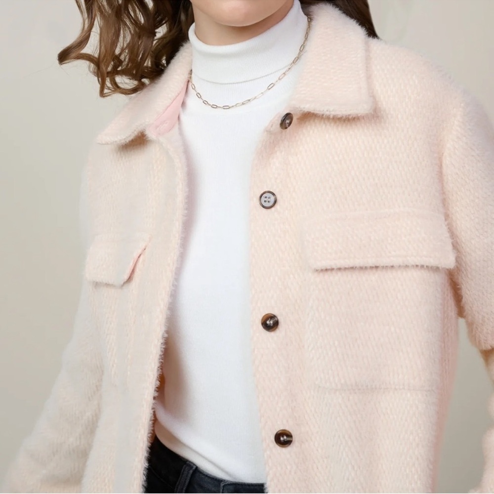 SKIES ARE BLUE | BLUSH SHACKET | KNEE LENGTH - Picture 4 of 10